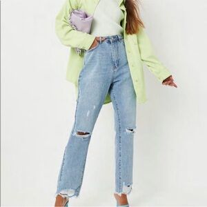 Missguided Distressed Jeans - Size 8R